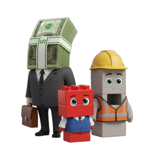 Les personnages BlockByBlock